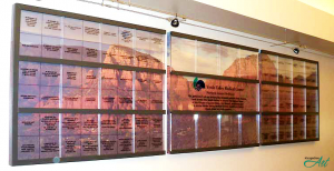 Verde Valley Medical Center Changeable Donor Display by RecognitionArt 1