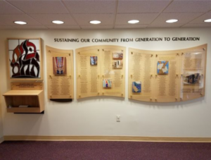 Donor wall of recognition