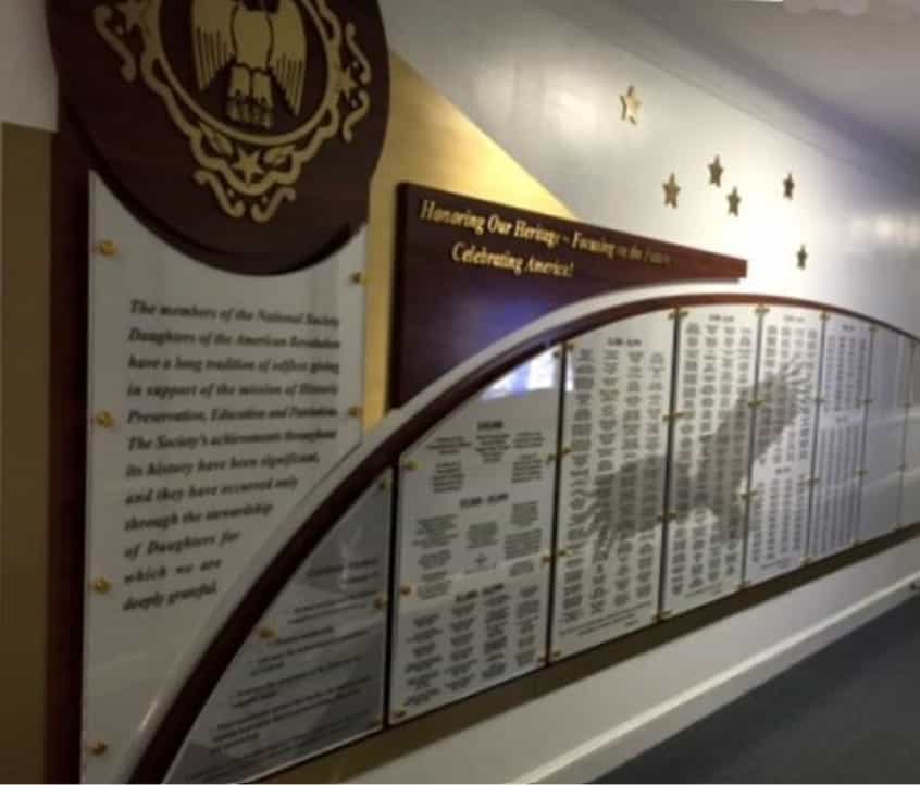 donor wall displays