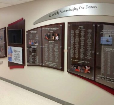 Huron Regional Medical Center Donor Display by RecognitionArt 1